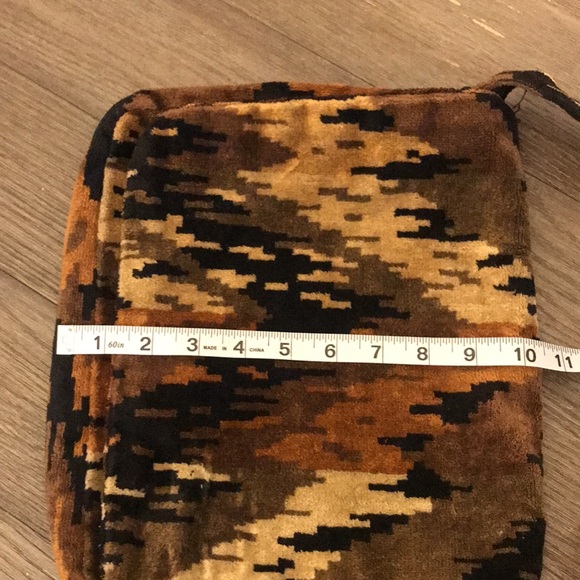 Vintage groovy retro hobo handmade purse 70’s vibe - Picture 9 of 14